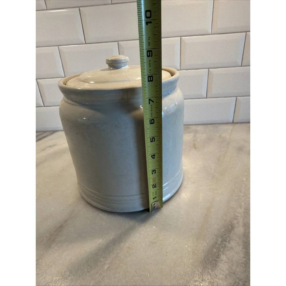 Vintage Amazing Stoneware Crock VERY OLD GW997